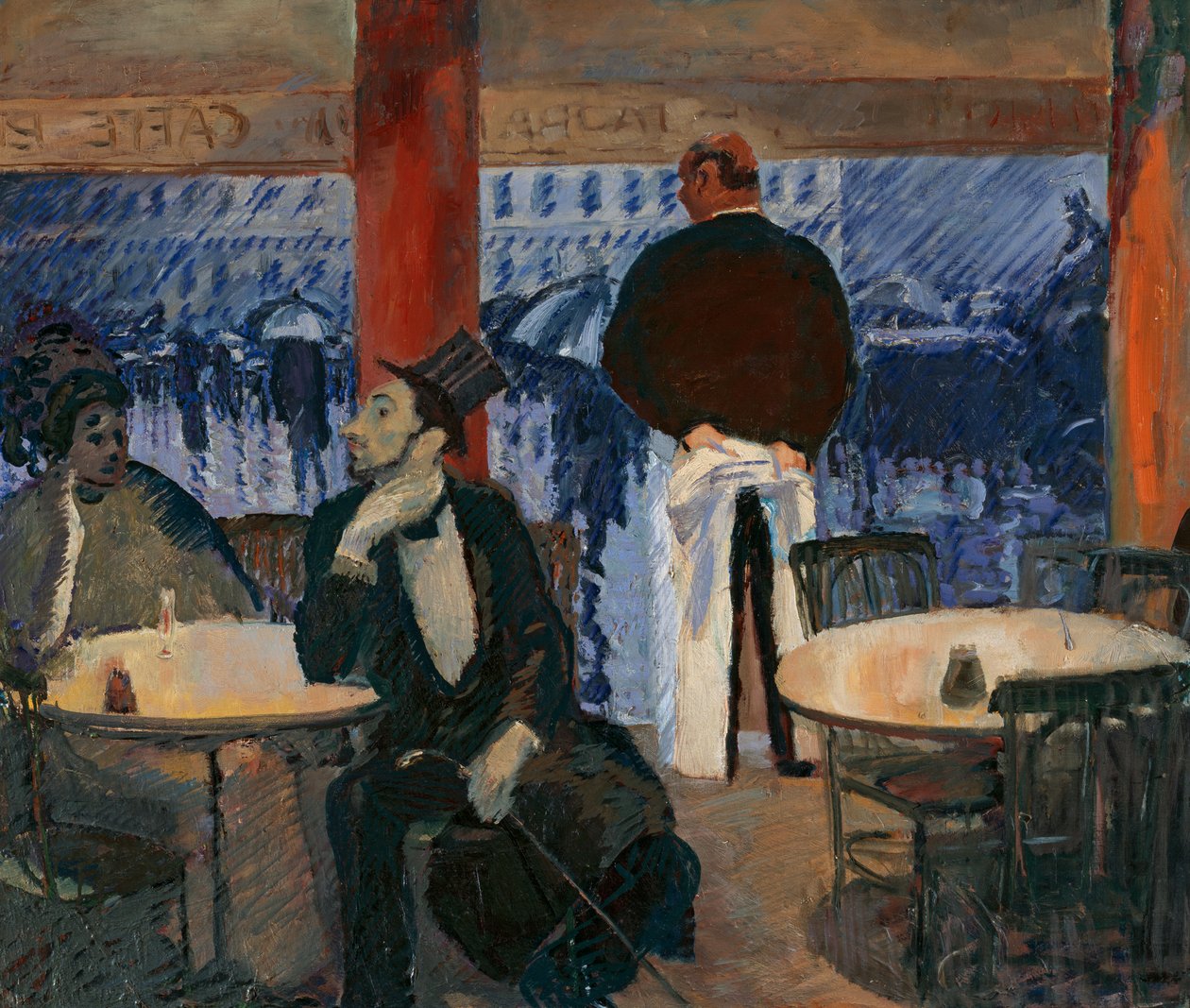 Pariserkafé av Albert Weisgerber