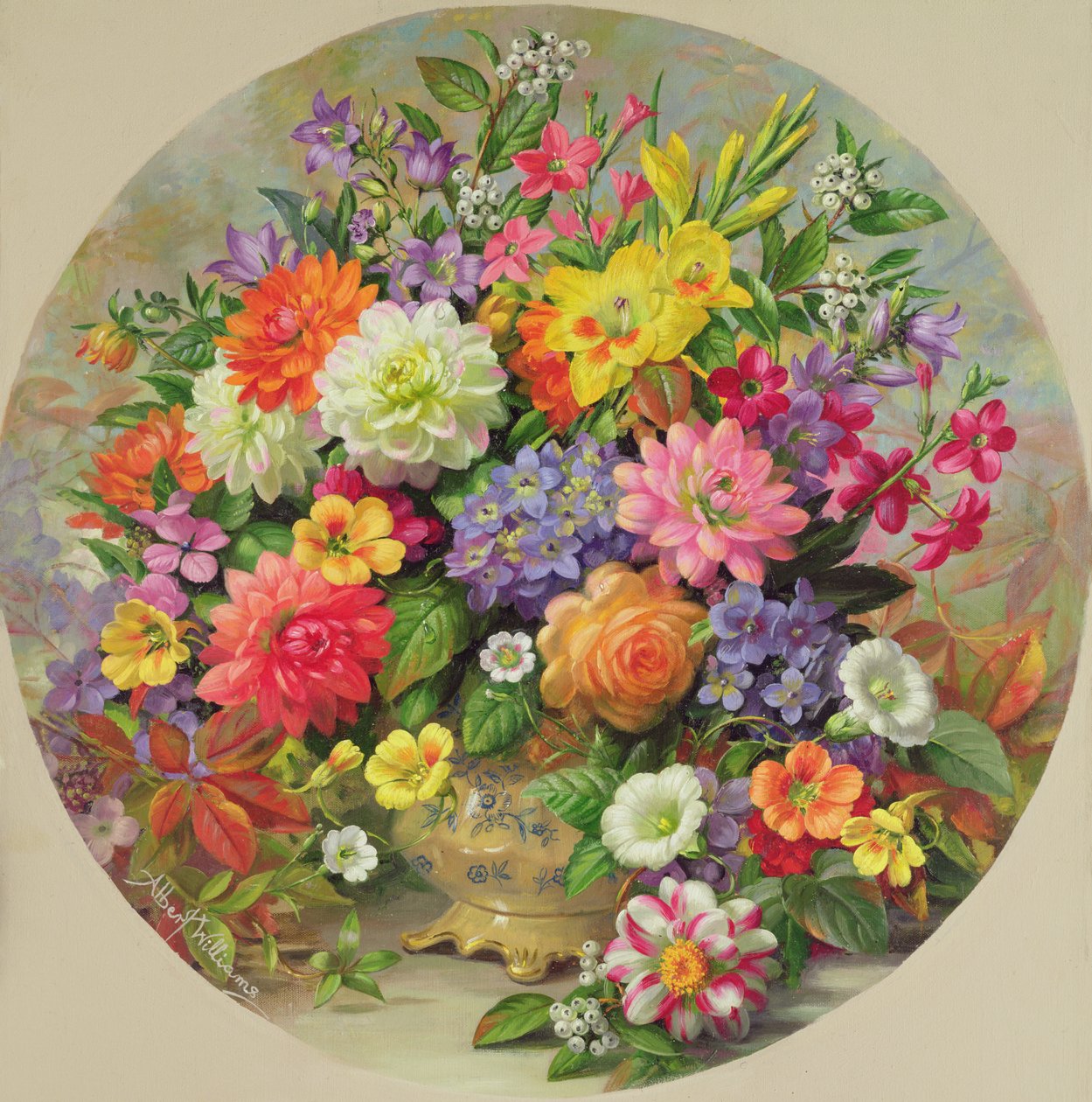 A/306 Høstblomster av Albert Williams
