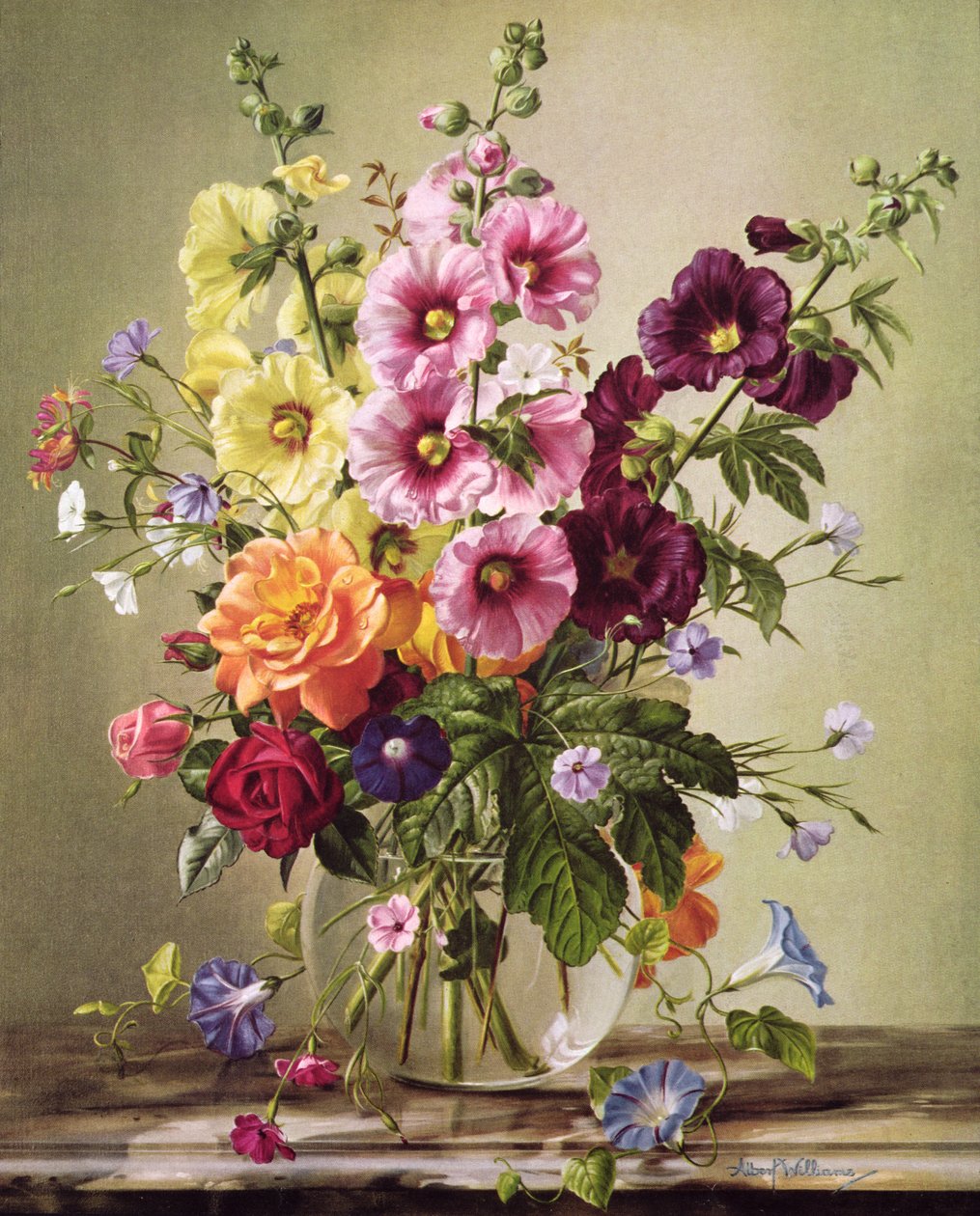 AP266 Floral Rapture av Albert Williams
