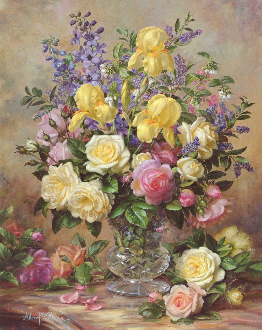 Junes Floral Glory av Albert Williams