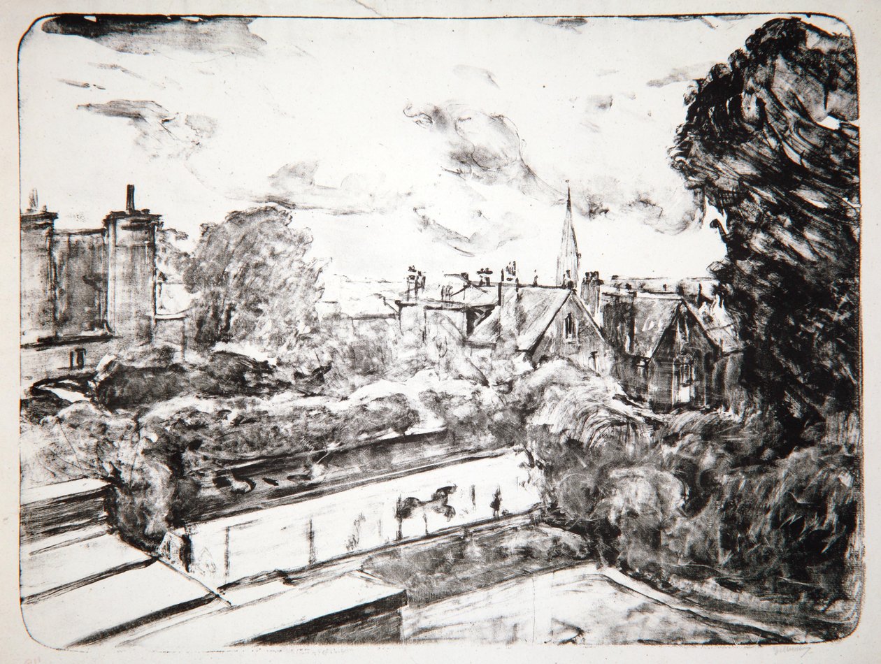 Hampstead, 1916 av Albert de Belleroche