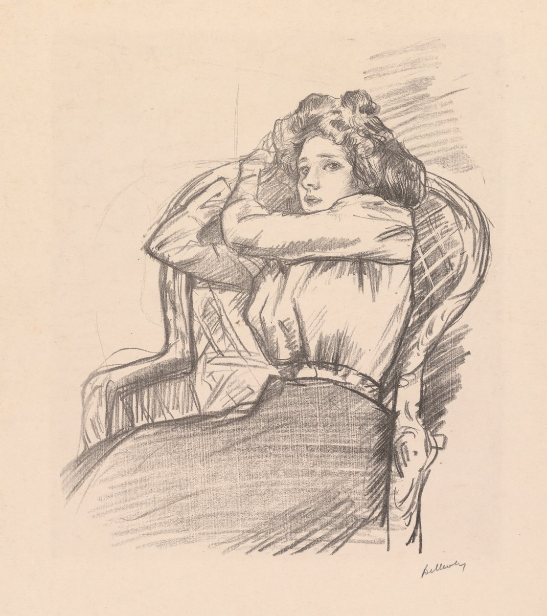 Uten tittel ("Babette") av Albert de Belleroche