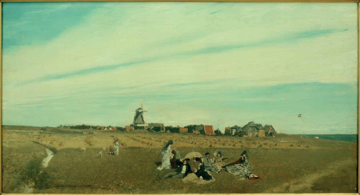 Seebad Wyk auf Föhr av Albert von Keller