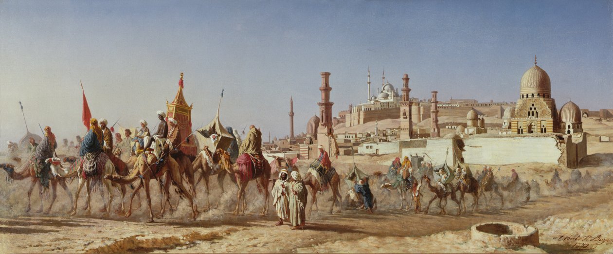 Karavanen, 1872 av Alberto Bozzo