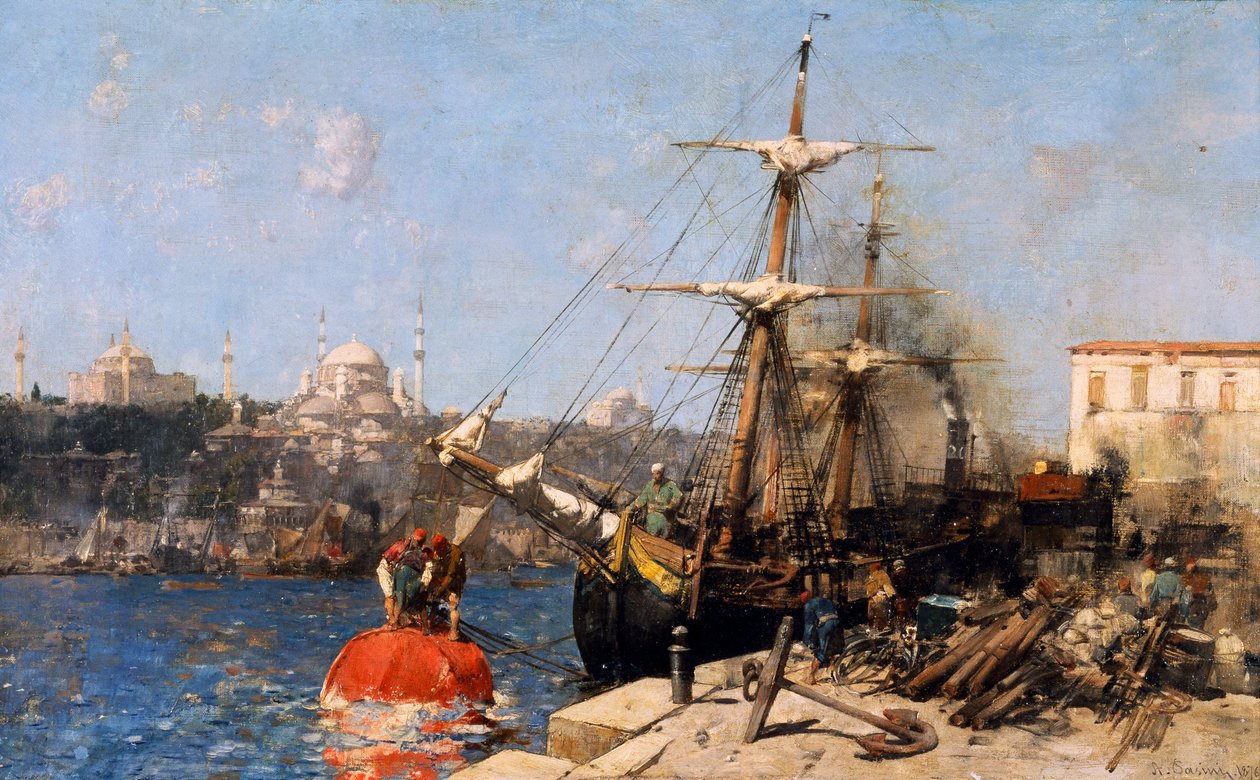 Gullhorn av Alberto Pasini