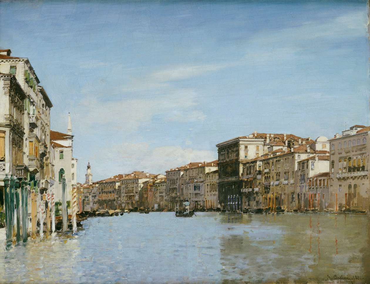 Canal Grande, Venezia av Alberto Pasini