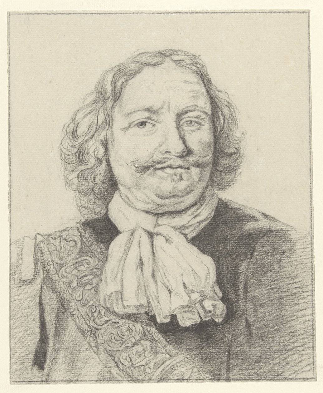 Portrett av Egbert Meussen Kortenaer av Albertus Brondgeest
