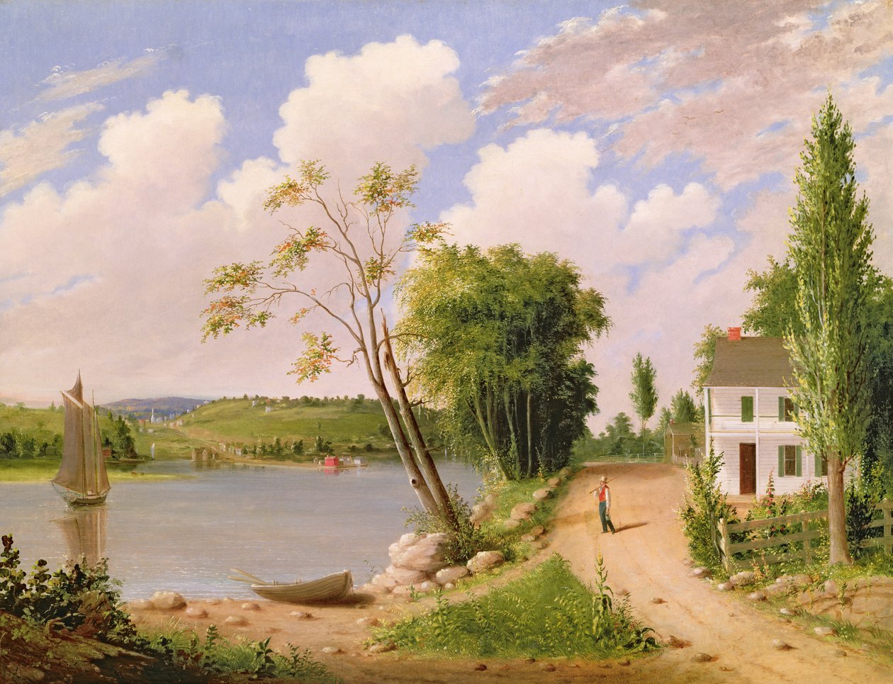 Catskill, New York, 1849 av Albertus D.O Browere