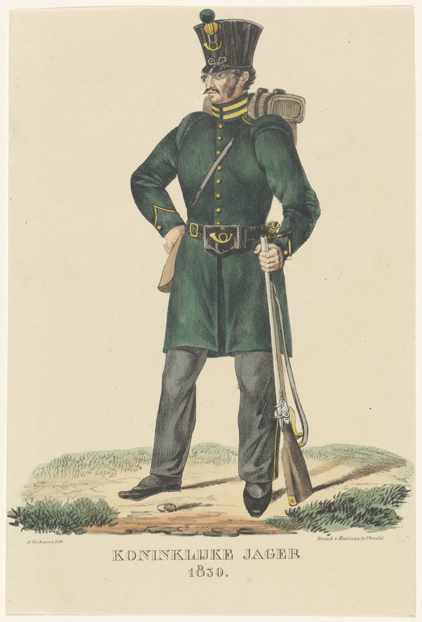 Royal Hunter, 1830 Royal Hunter 1830 (tittel på objekt) av Albertus Verhoesen