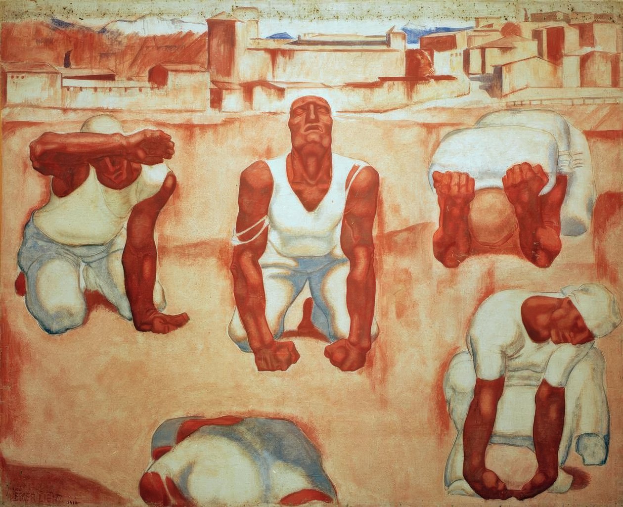 Mennesket av Albin Egger Lienz