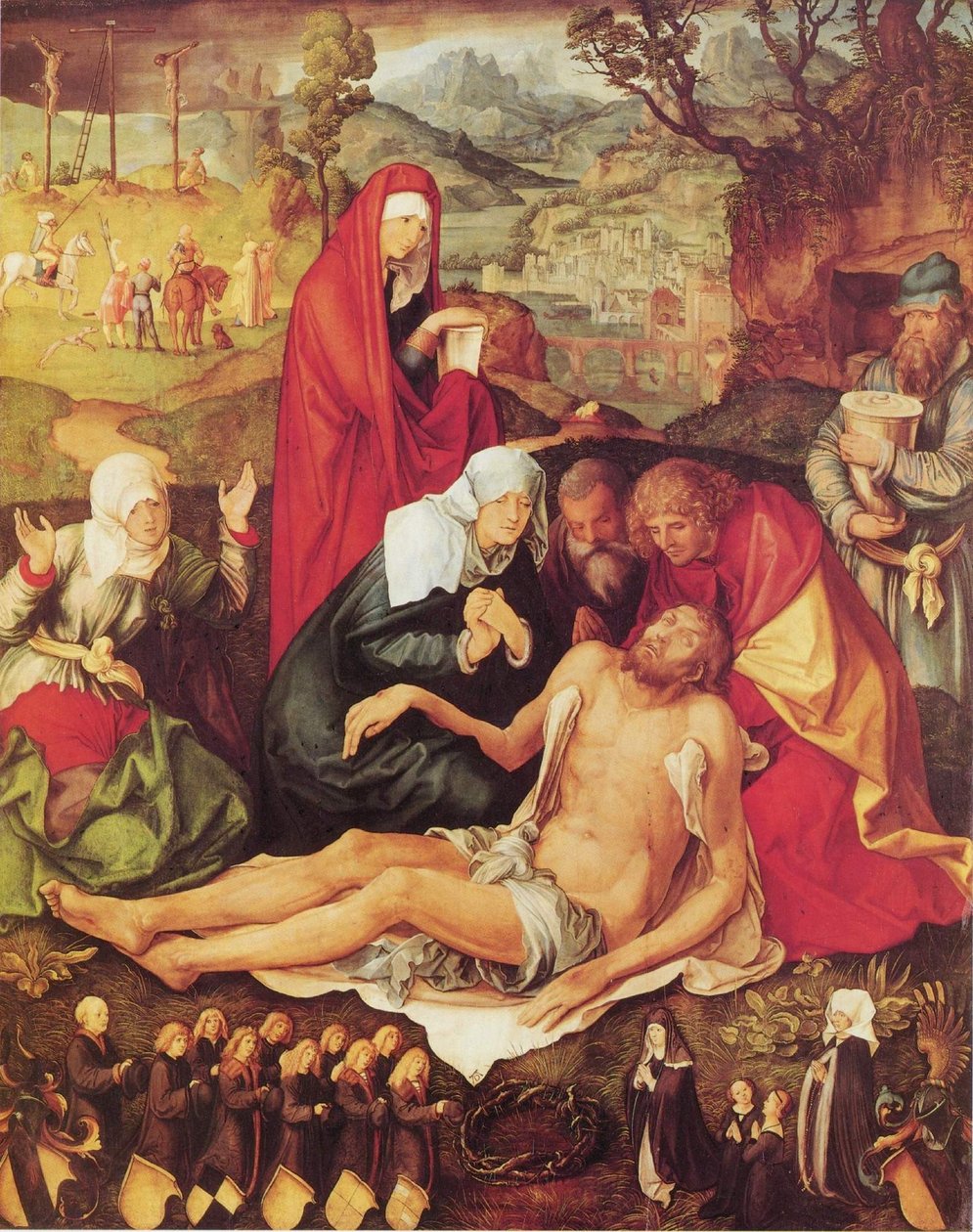 Kristi klagesang av Albrecht Dürer