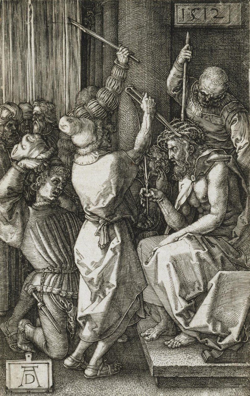 Kristus kronet med torner av Albrecht Dürer