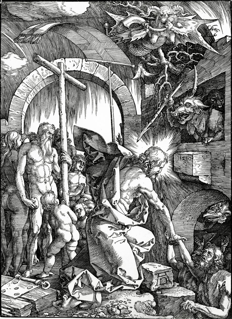 Kristi nedstigning i Limbo, 1510 av Albrecht Dürer