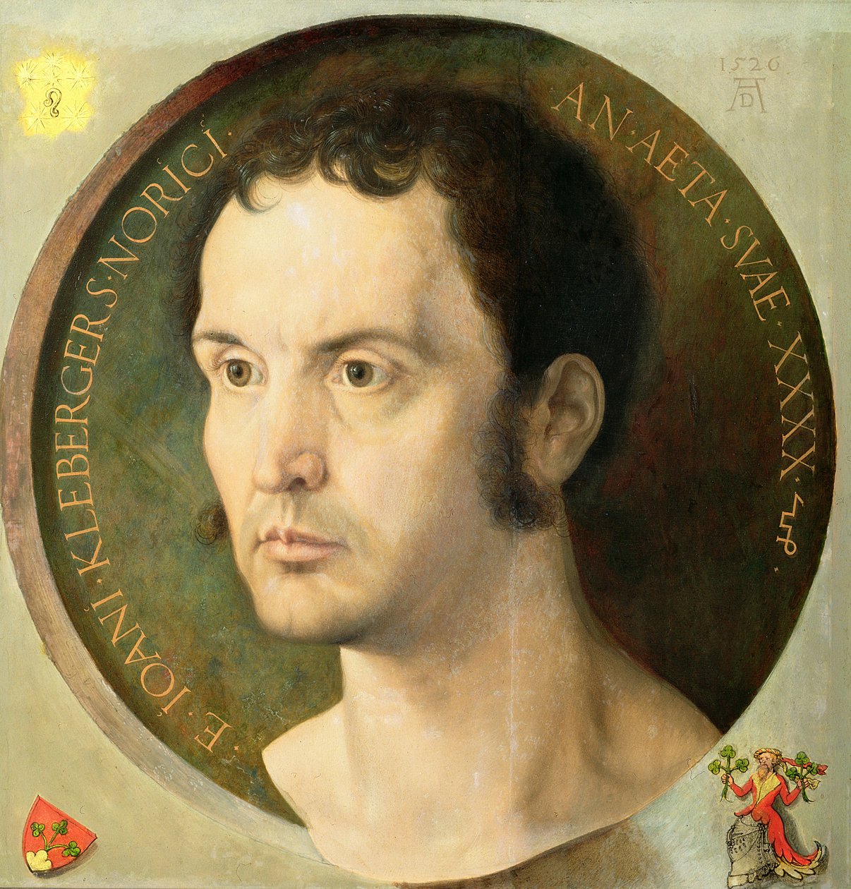 Johannes Kleberger, 40 år, 1526 av Albrecht Dürer