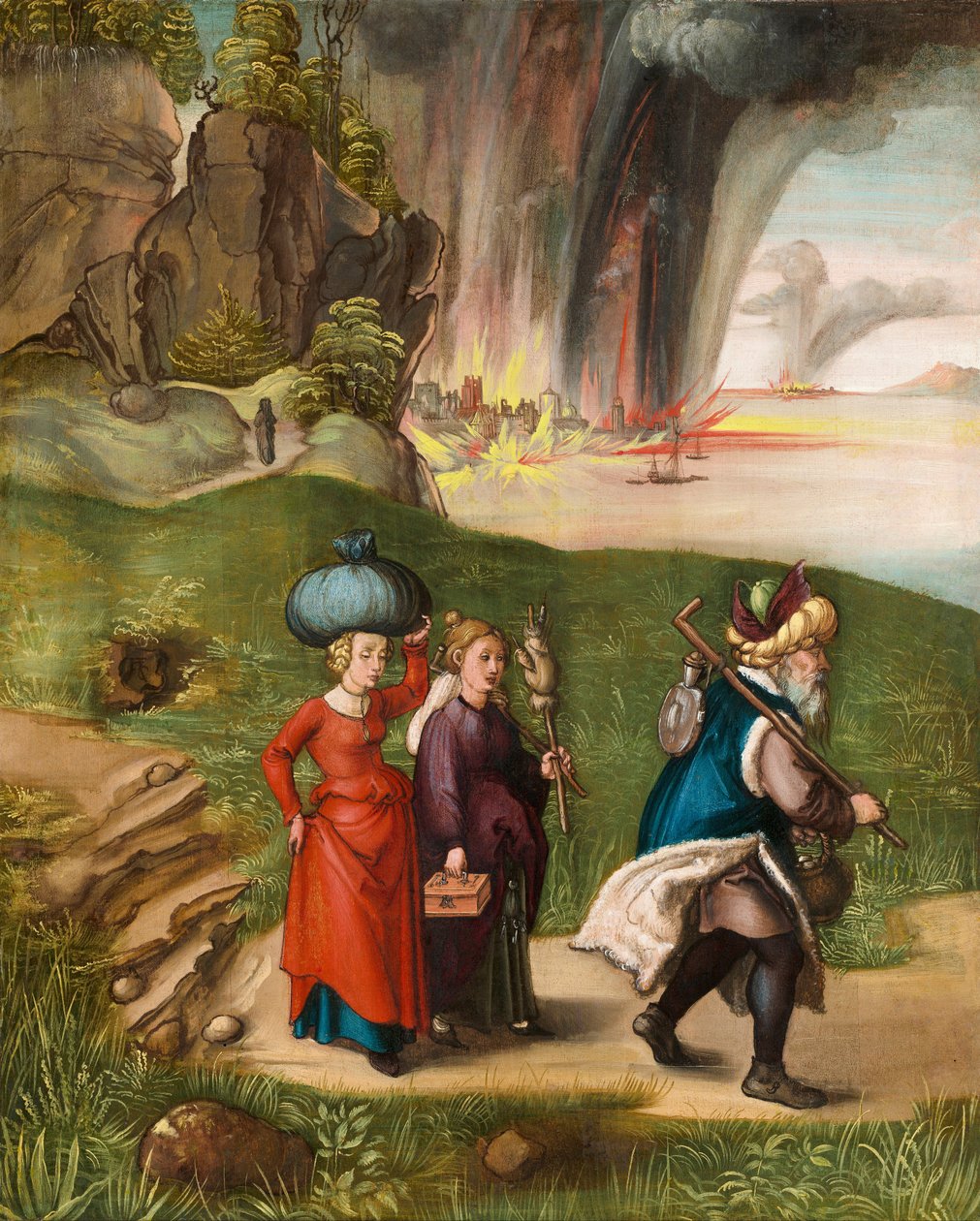 Lot og hans døtre av Albrecht Dürer