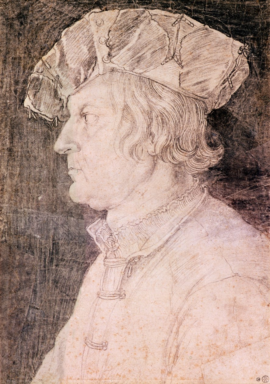 Portrett av en mann av Albrecht Dürer