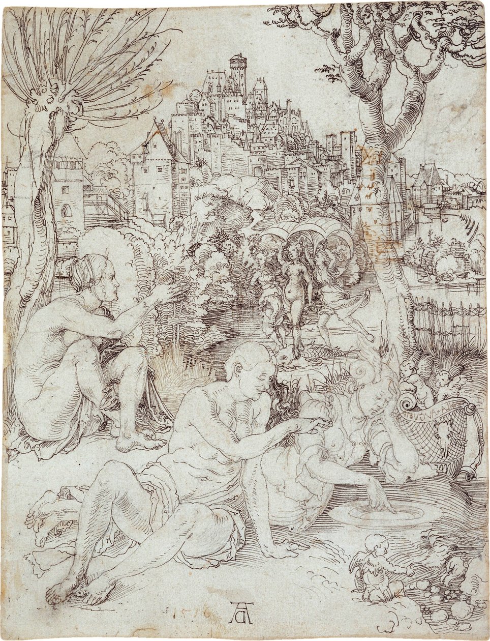 August elev av Albrecht Dürer
