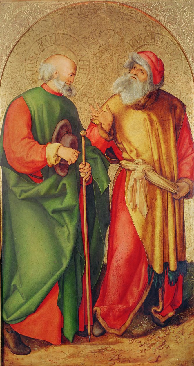 Saint Joseph and Saint Joachim, ca. 1503 (se også 498175) av Albrecht Dürer
