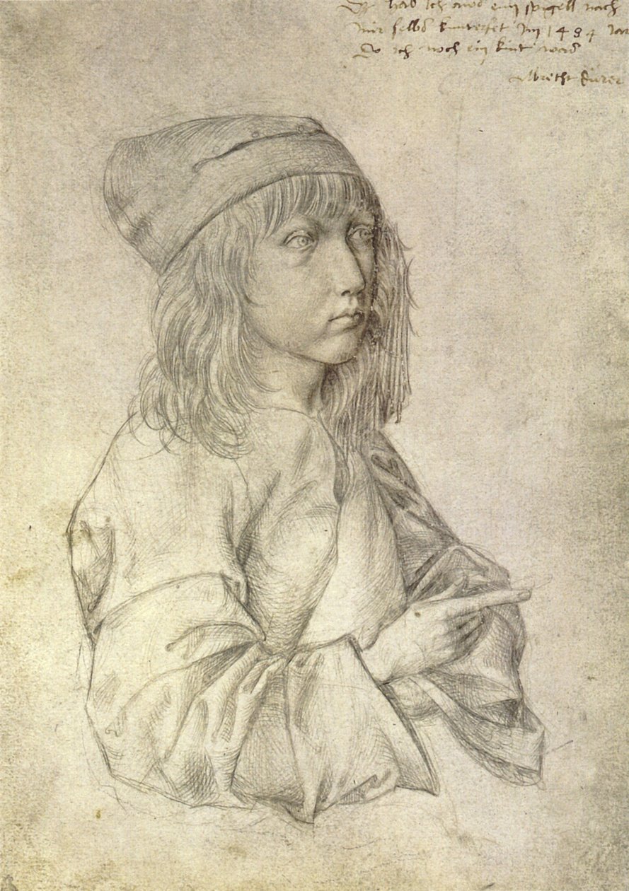 Selvportrett i en alder av tretten av Albrecht Dürer