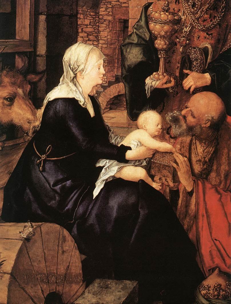 Tilbedelsen av magi av Albrecht Dürer