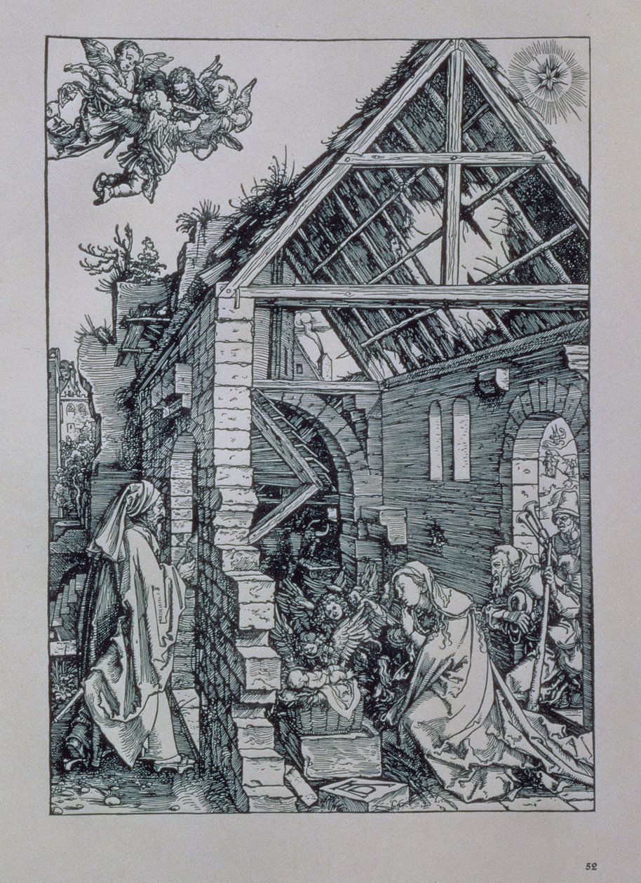 Hyrdenes tilbedelse av Albrecht Dürer