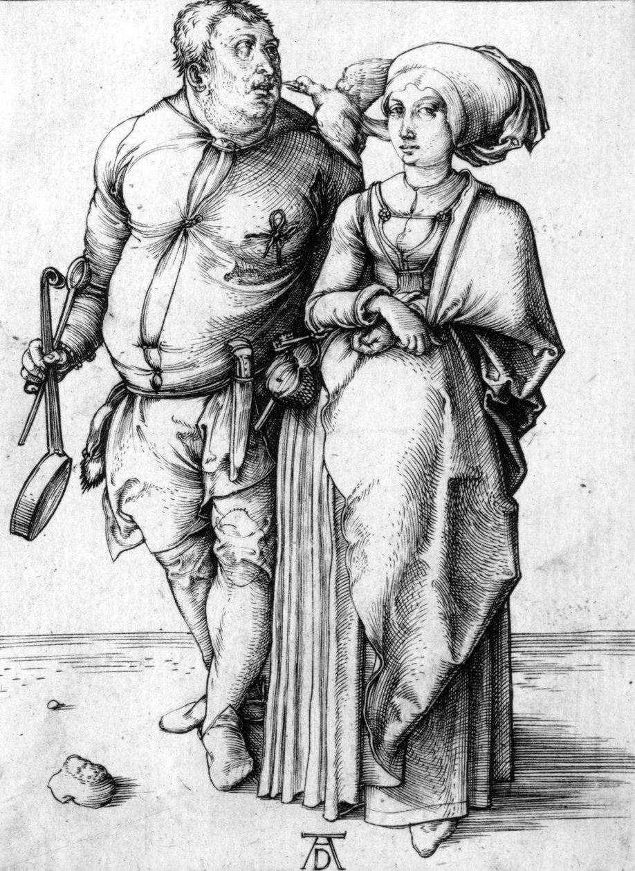 Kokken og hans kone av Albrecht Dürer