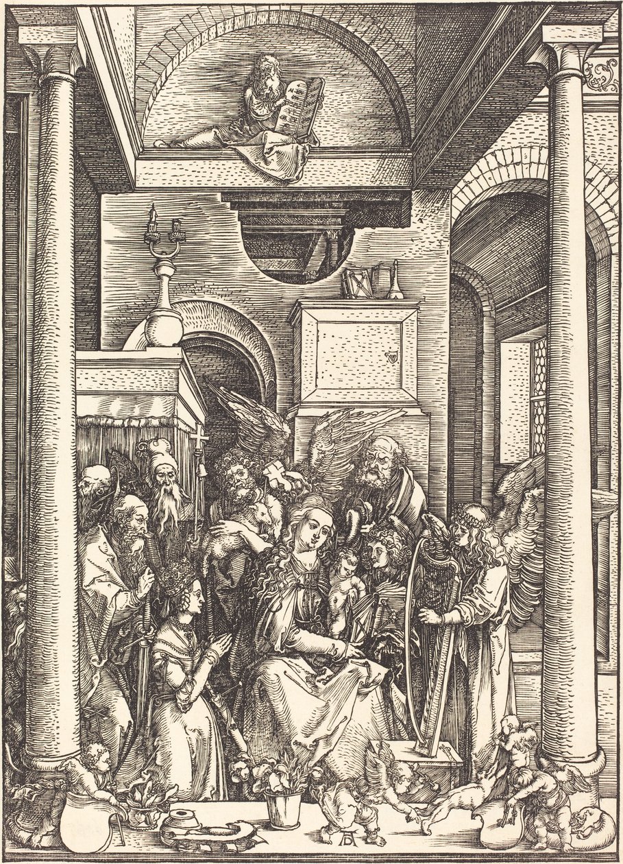 Jomfruens glorifisering av Albrecht Dürer