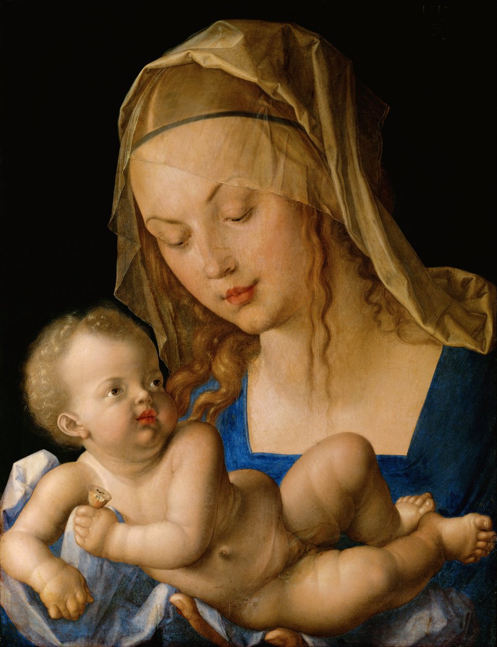 Jomfru og barn med pære av Albrecht Dürer
