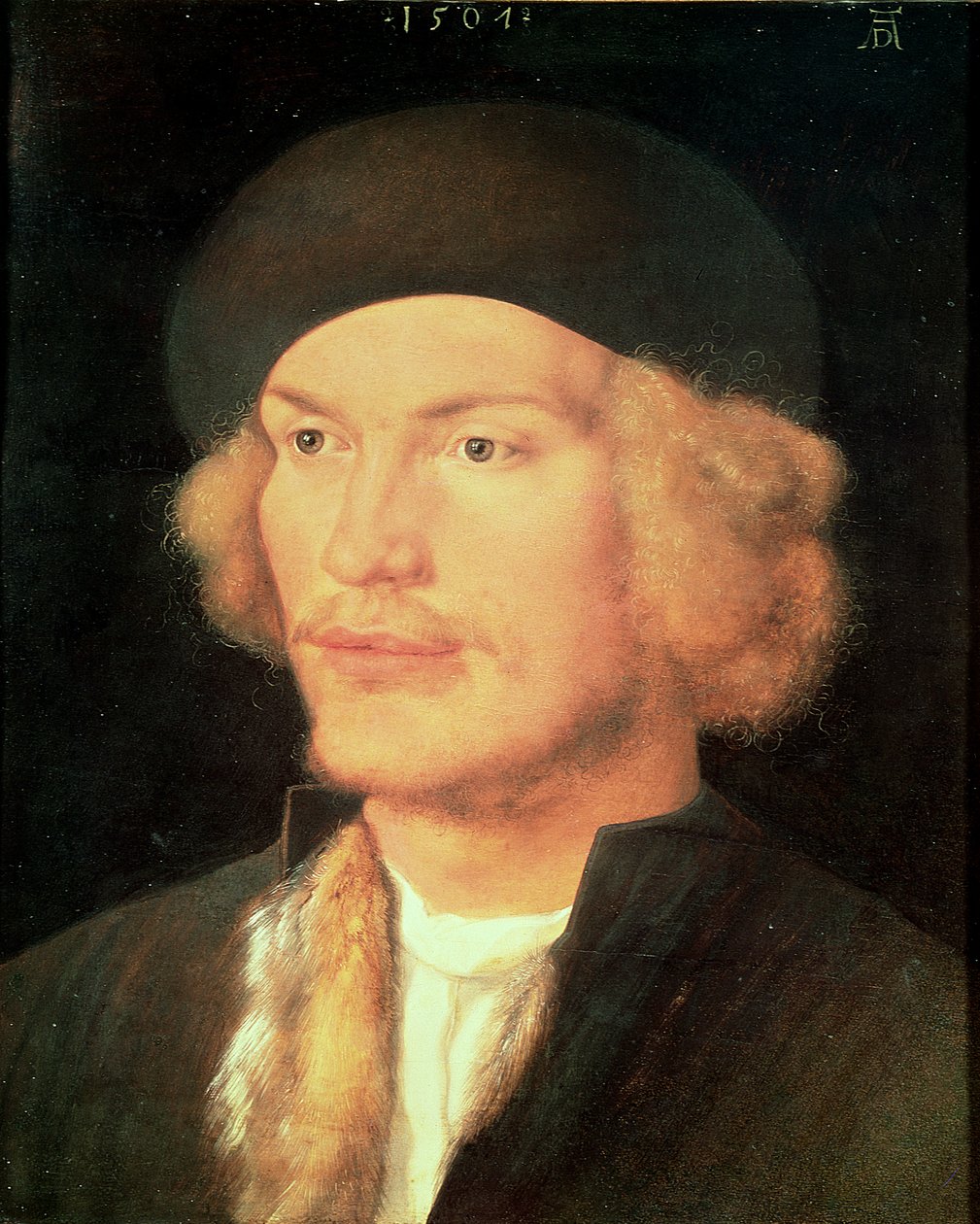 Ung mann, 1507 av Albrecht Dürer