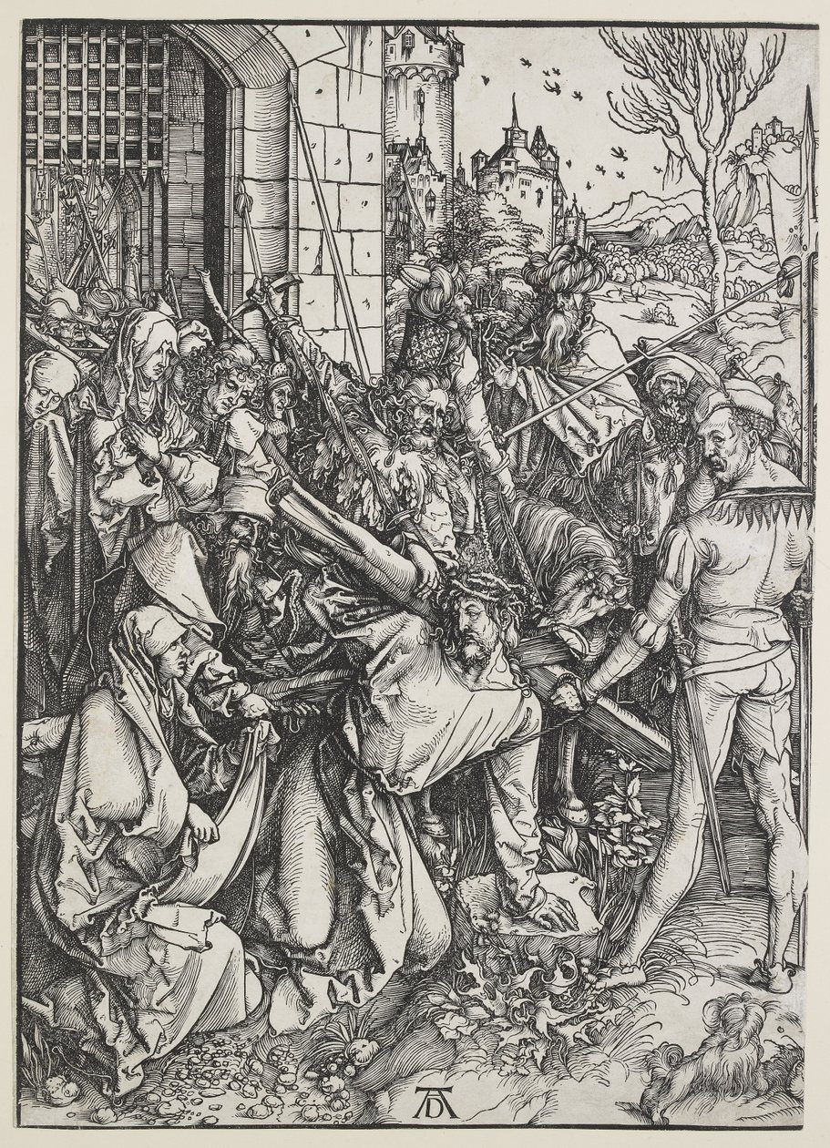 Kristus bærer korset, 1498 - 1499 av Albrecht Dürer