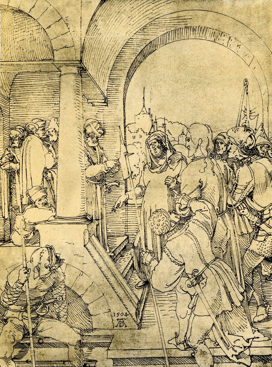 Kristus foran Pilatus av Albrecht Dürer