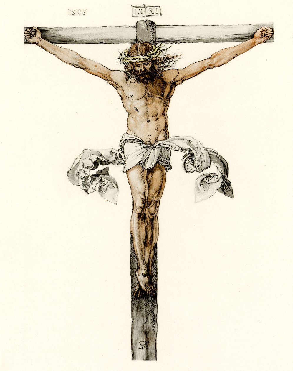 Kristus på korset av Albrecht Dürer