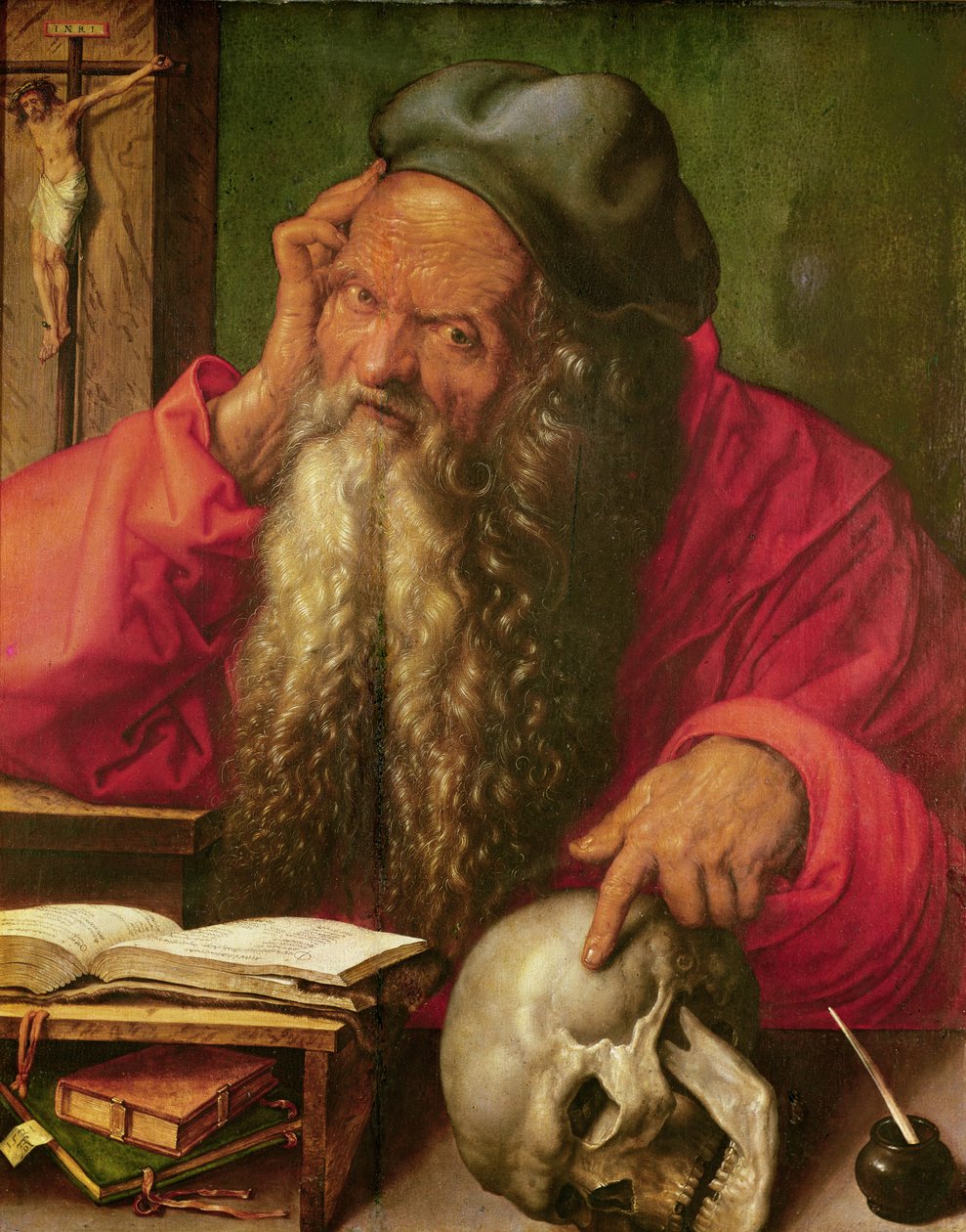 Portrett av Saint Hieronymus, 1521 av Albrecht Dürer