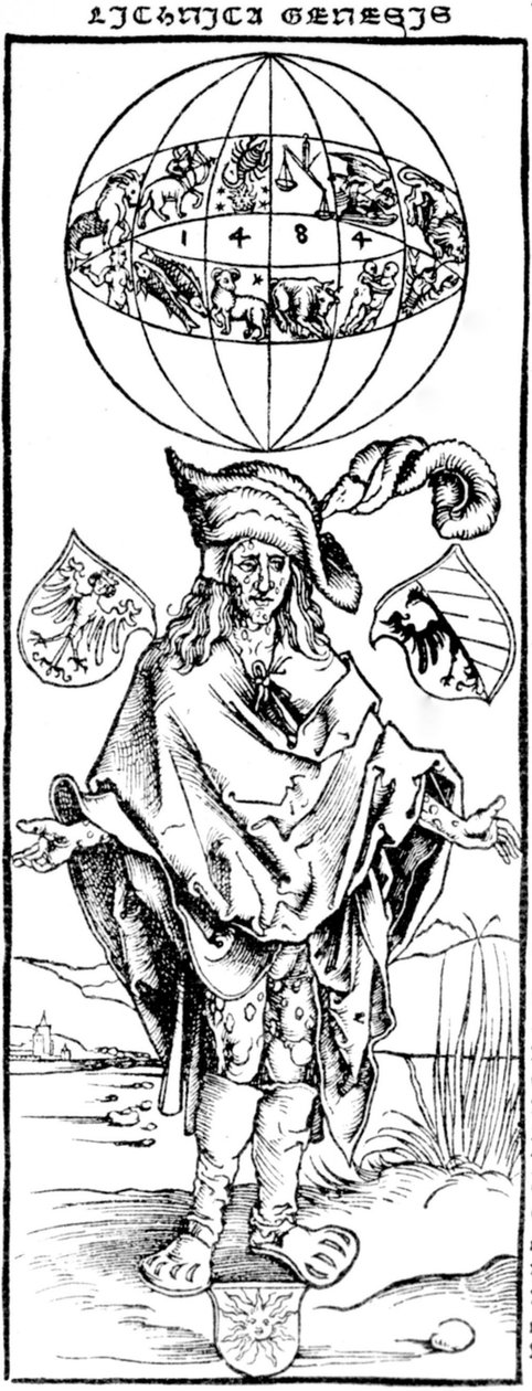 Syfilitisk mann, 1496 av Albrecht Dürer