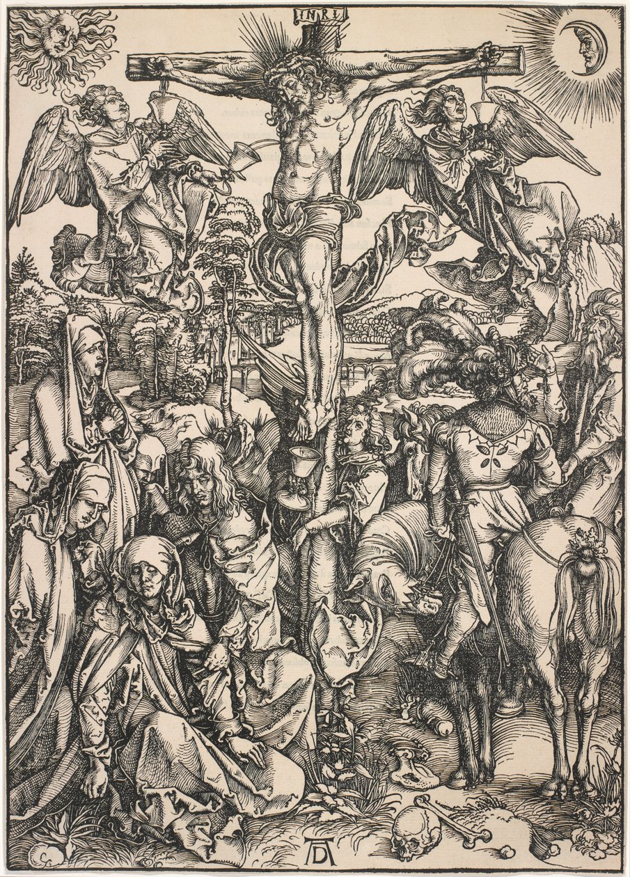 The Crucifixion, fra The Large Passion, 1497-99 av Albrecht Dürer