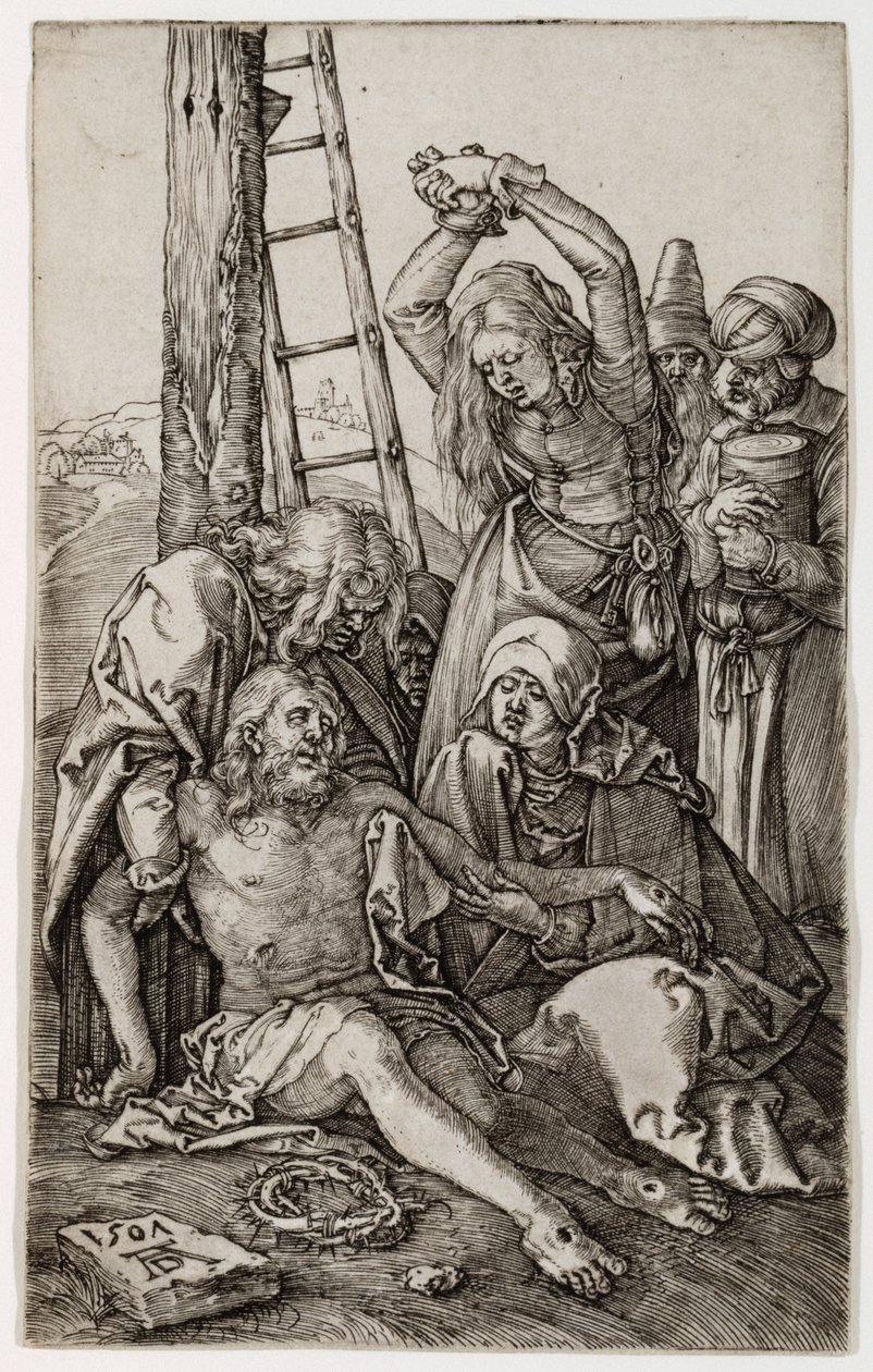 Klagesangen, 1507 av Albrecht Dürer