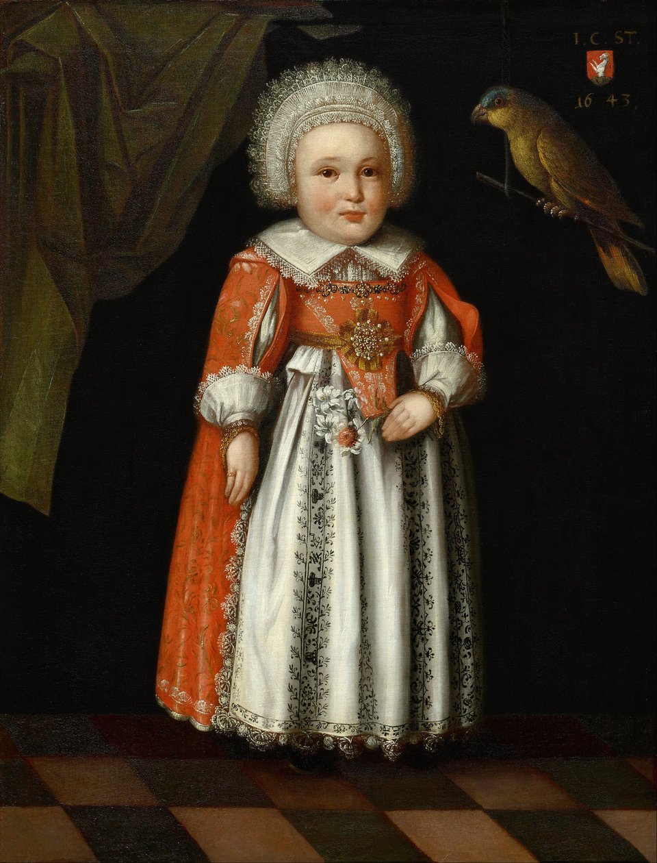 Johanna Katharina Steiger, 2 år av Albrecht Kauw