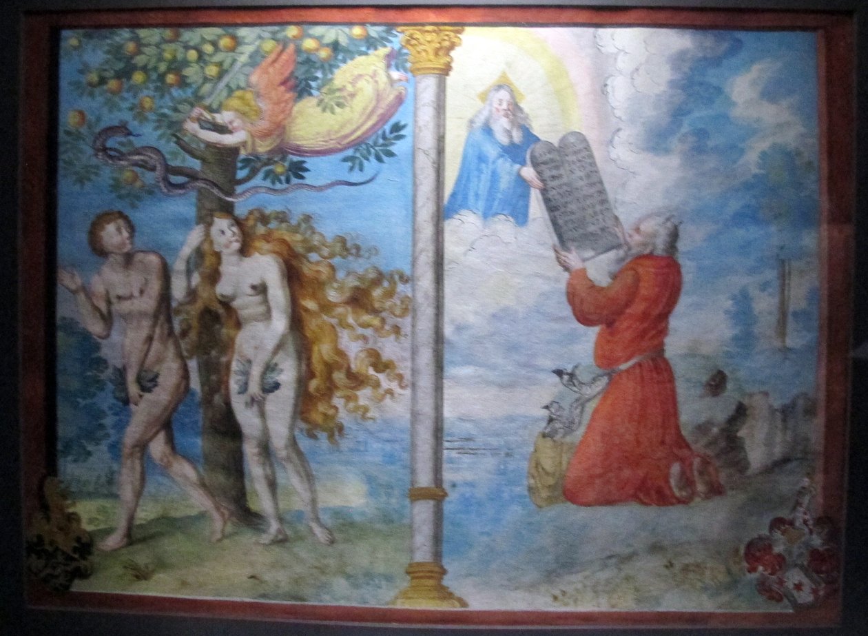 kopi av den tapte makabre dansen av m.manuel fra den dominikanske kirkegården i bern (1512-20) av Albrecht Kauw