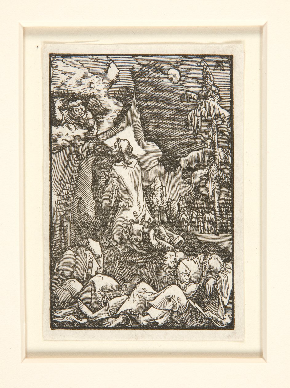 Agony in the Garden, fra serien The Fall and Redemption of Man av Albrecht Altdorfer