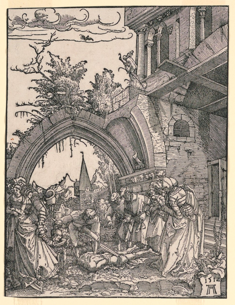 Halshugging av døperen Johannes av Albrecht Altdorfer