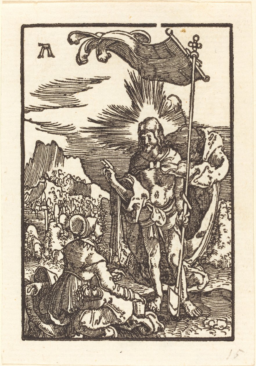 Kristus viser seg for Magdalena av Albrecht Altdorfer