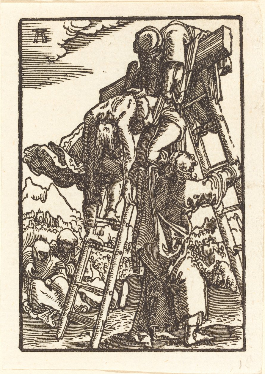 Kristus tatt ned fra korset av Albrecht Altdorfer
