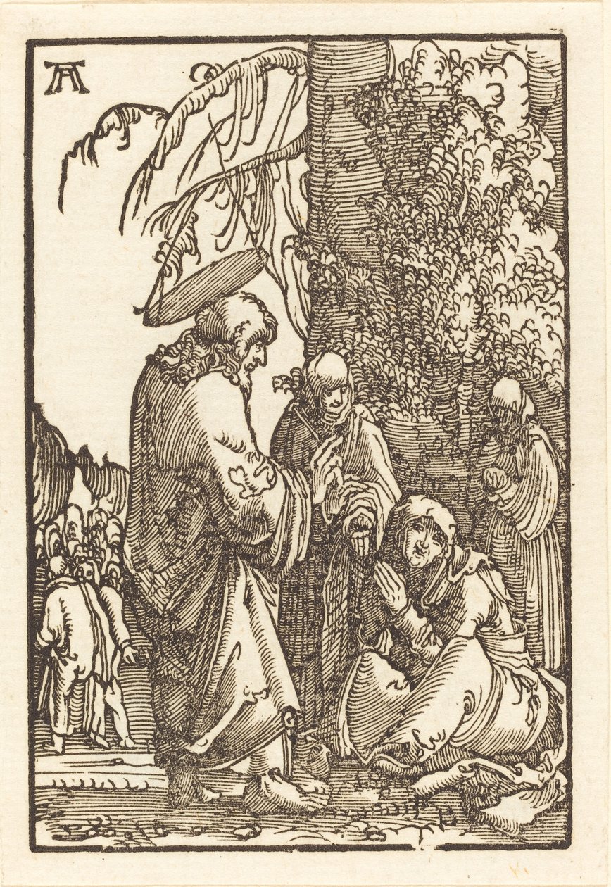 Kristus tar avskjed med Maria før lidenskapen av Albrecht Altdorfer