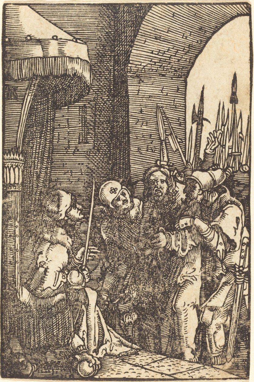 Kristus før Herodes av Albrecht Altdorfer