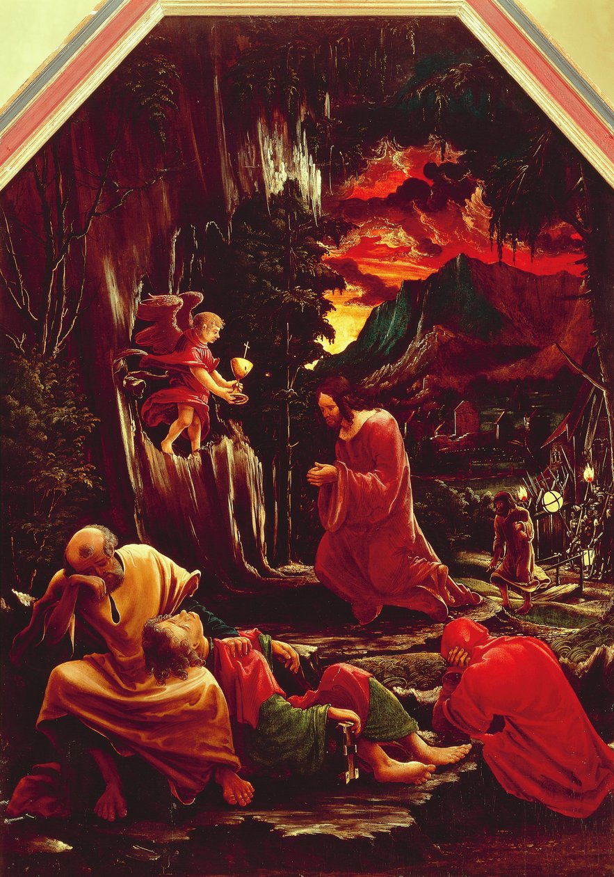 Kristus på Oljeberget av Albrecht Altdorfer