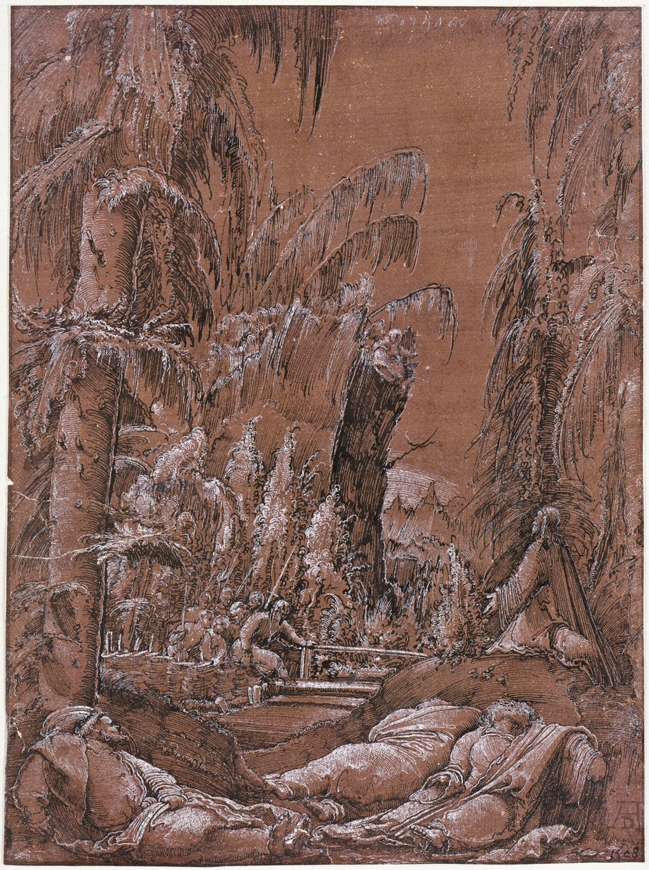 Kristus på Oljeberget av Albrecht Altdorfer