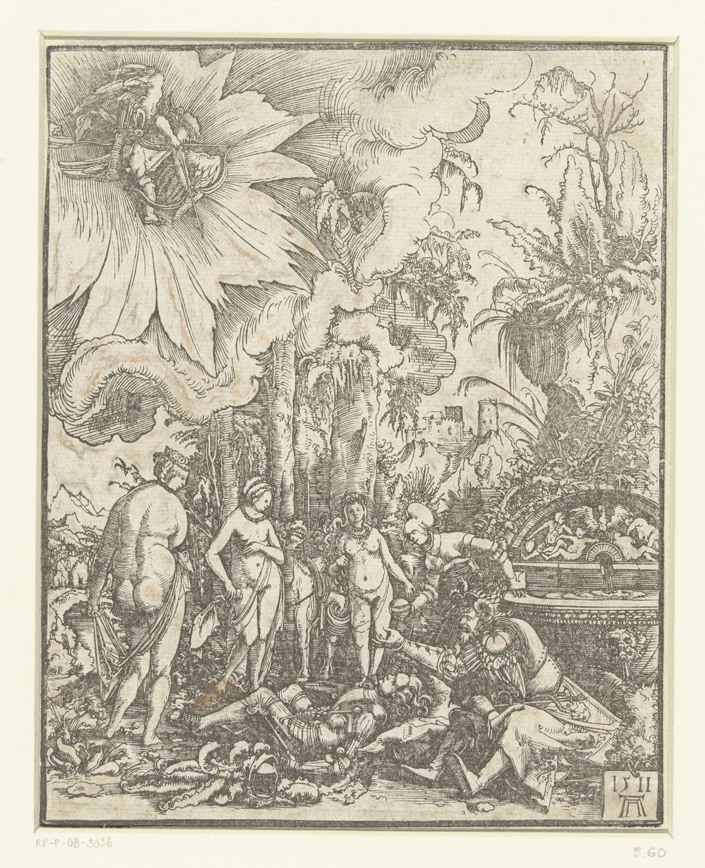 Paris sin drøm Paris-dommen av Albrecht Altdorfer