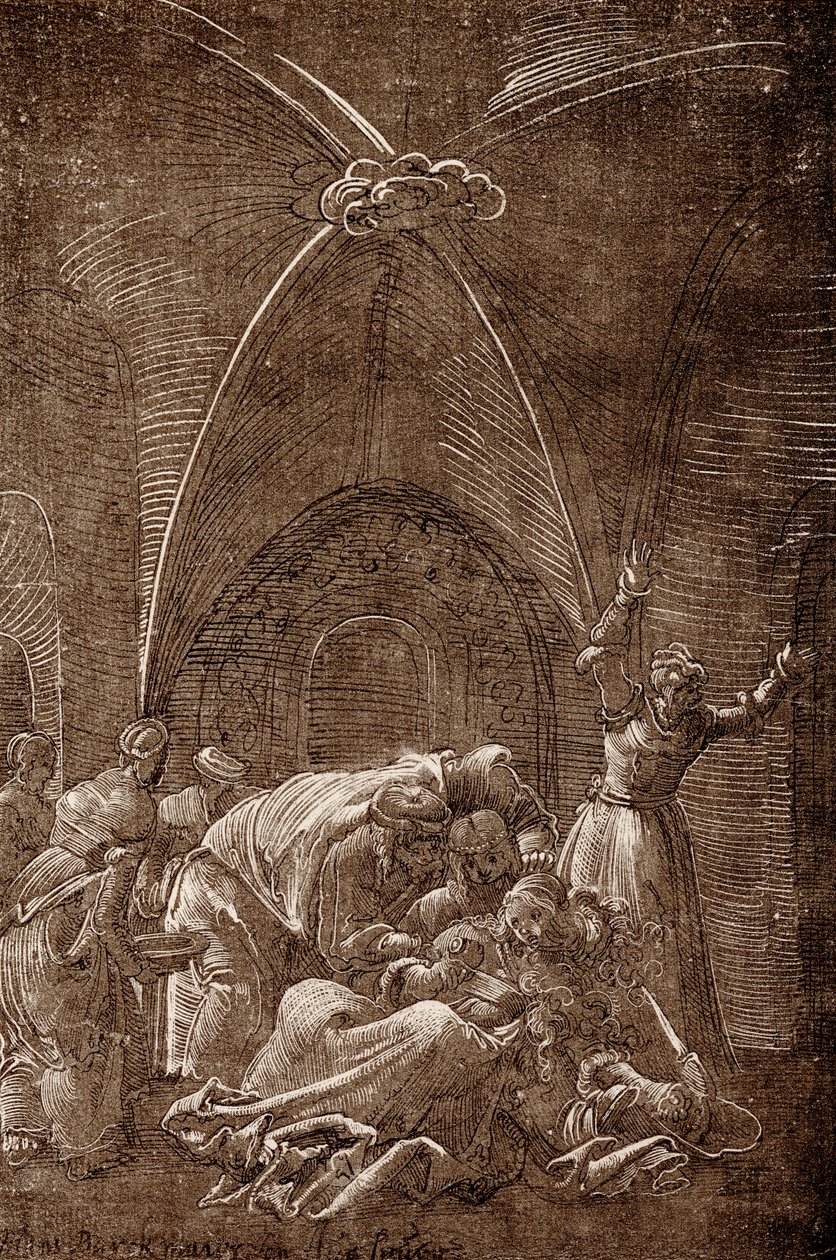 Lucretias død av Albrecht Altdorfer