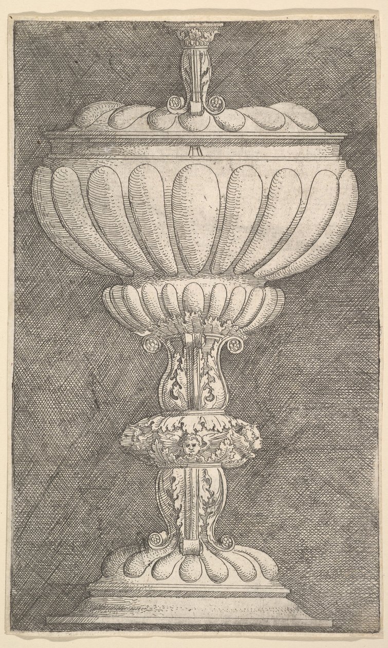Design for en dekket beger.n.d. av Albrecht Altdorfer