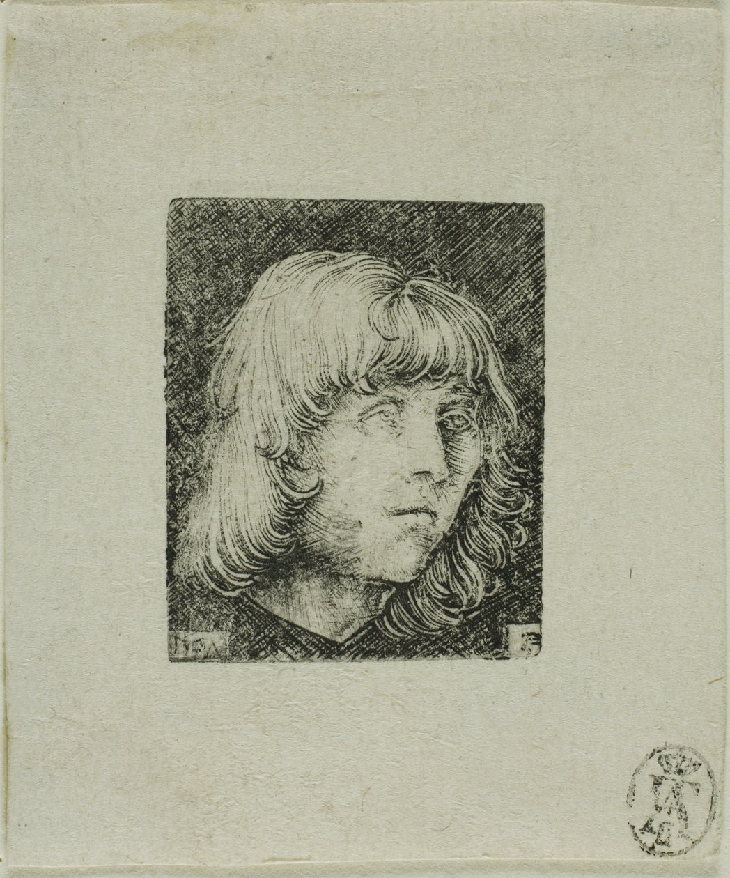 Leder for en ung mann av Albrecht Altdorfer
